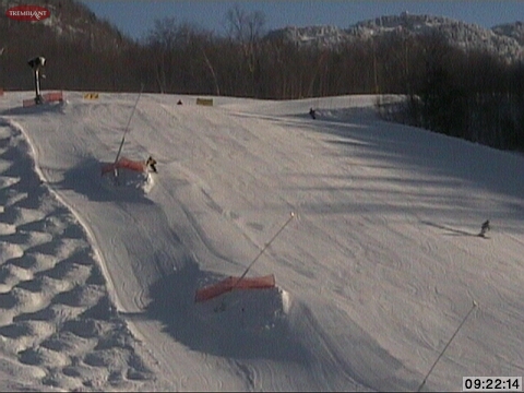 Crisp, Dry Snow Groomed to a &quot;T&quot;.
