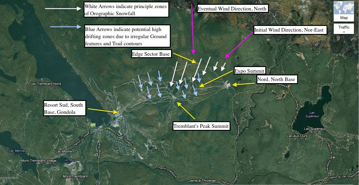 Satellite Image Courtesy of Google Earth.
