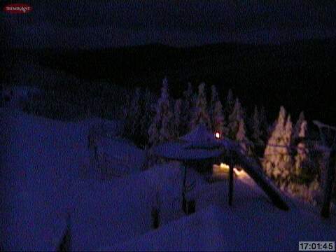 Web Cam Snap Shot Courtesy of www.tremblant.ca