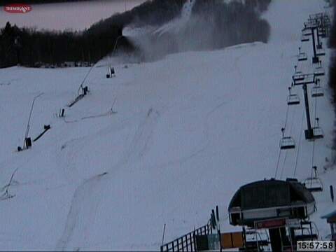Extensive Snow Making on the North Side indicates that there is quite a bit of new terrain that will be opening up soon.