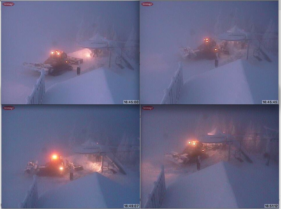 Web Cam Snap Shots Courtesy of www.tremblant.ca