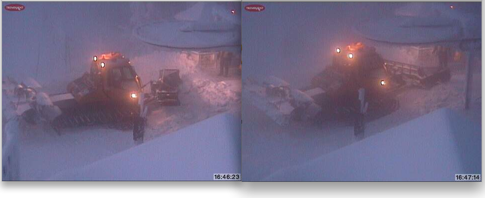 Web Cam Snap Shots Courtesy of www.tremblant.ca