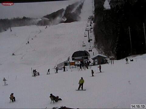 Expo Fans will be glad to see Top to Bottom Snow Making on this classic run. Hopefully it won't be long before opening.