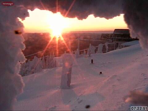 Web Cam Snap Shot Courtesy of Tremblant.ca