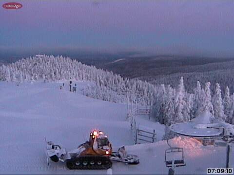 Web Cam Snap Shot Courtesy of Tremblant.ca