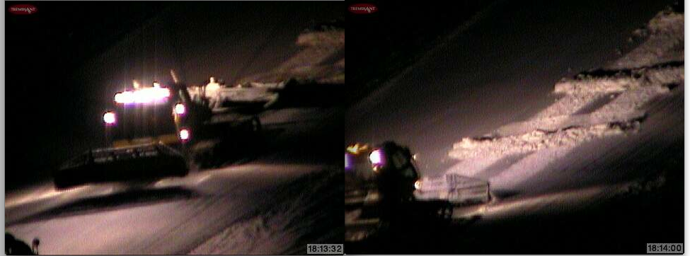 Web Cam Snap Shot Courtesy of Tremblant.ca