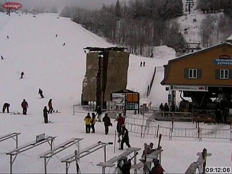 Light Traffic on the Mountain today, a good opportunity to get lots of runs in!