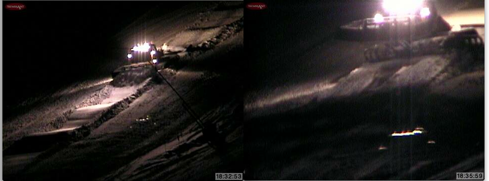 Web Cam Snap Shot Courtesy of Tremblant.ca