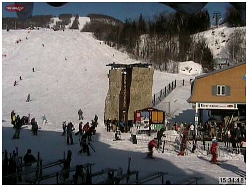 Web Cam Snap Shot Courtesy of Tremblant.ca
