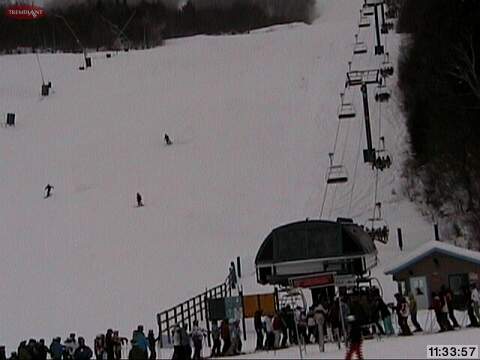 Experts enjoy freshly groomed top to bottom Expo for the first time this season!