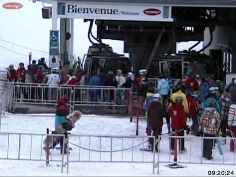 Bienvenue, Welcome to a Brand New week at Trembant! Everyone here today should get a &quot;Tons of runs&quot; with fairly light traffic and lots of great open terrain.