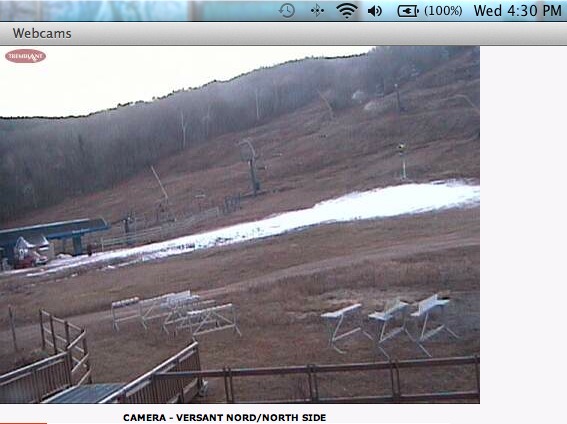 Webcam Snap Shot Courtesy of www.tremblant.ca
