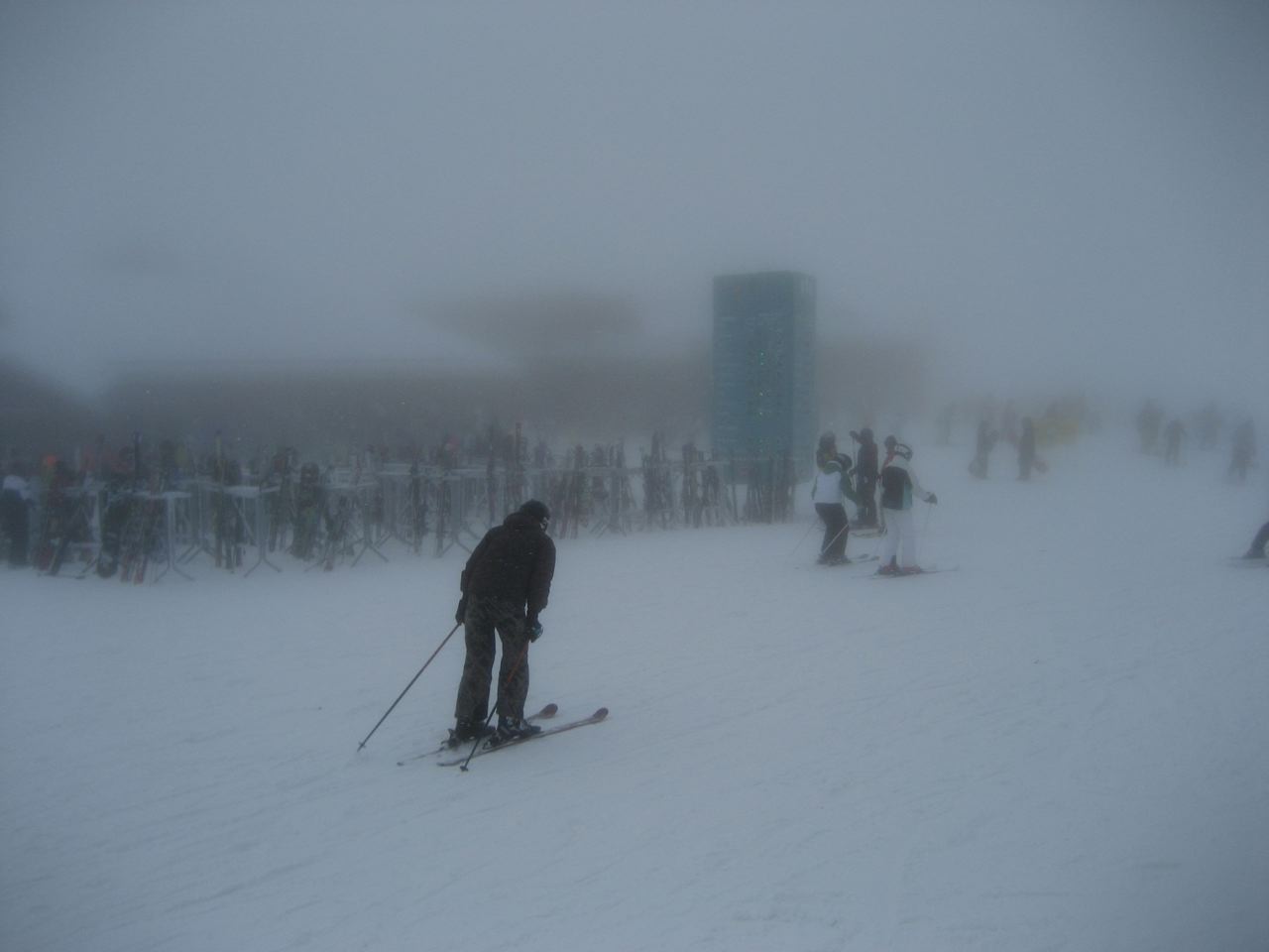 Things were a bit thick at the Summit today.