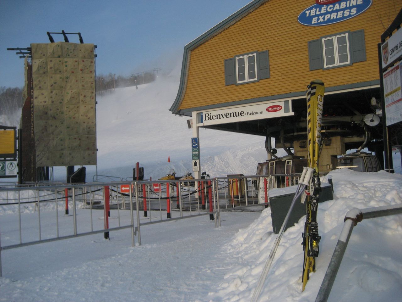 Meanwhile at the South Side base, the sun was out!