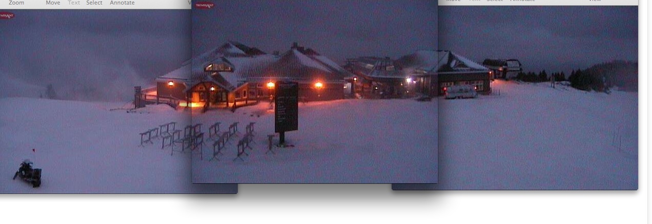 webcam snap shot courtesy of tremblant.ca