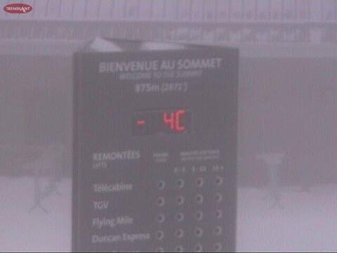 Webcam Snap shot, courtesy of Tremblant.ca