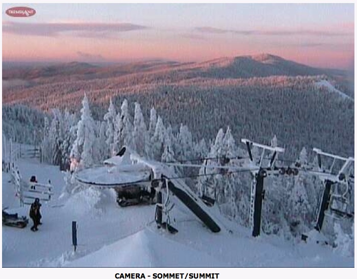 webcam snap shot courtesy of tremblant.ca