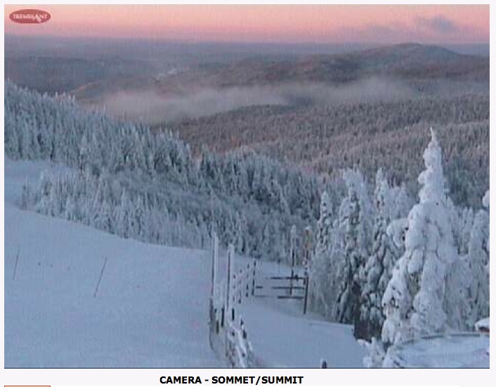 webcam snap shot courtesy of tremblant.ca
