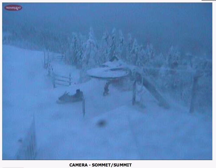 Webcam Snap Shot, Courtesy of Tremblant.ca