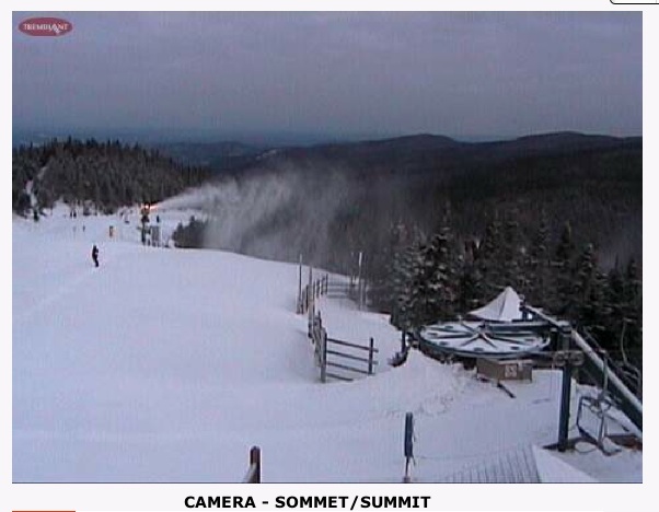 Web Cam Snap Shot Courtesy Of Tremblant.ca