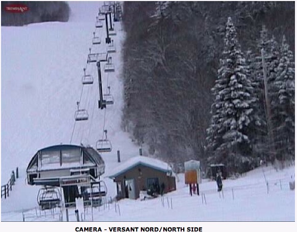 Webcam Snap Shot Courtesy of Tremblant.ca