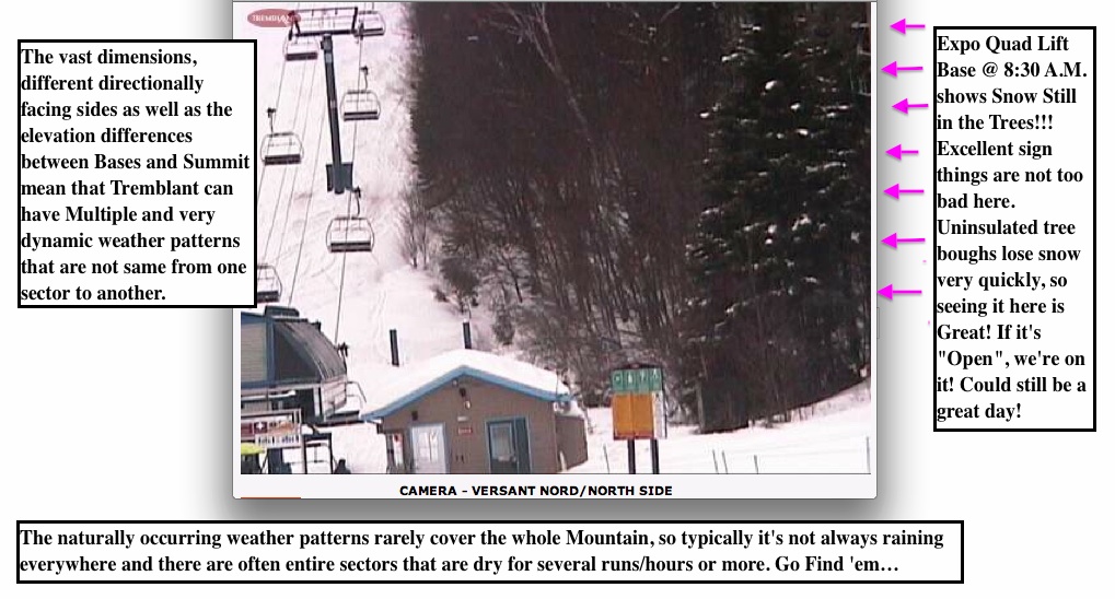 Webcam Snap Shot Courtesy of Tremblant.ca