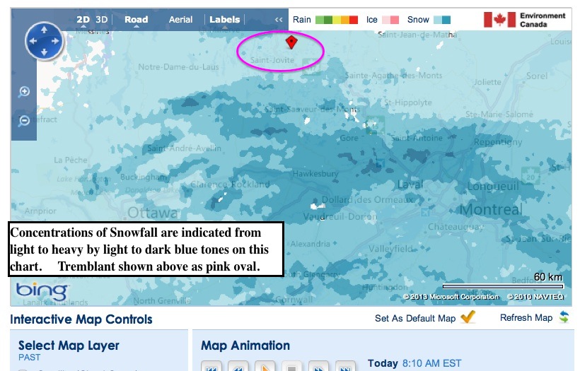 Screenshot Courtesy of The Weather Network.