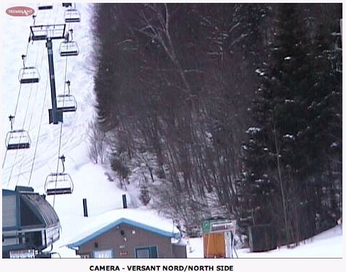 Web Cam Snap Shot Courtesy of Tremblant.ca