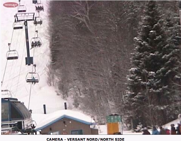 Web Cam Snap Shot Courtesy of Tremblant.ca