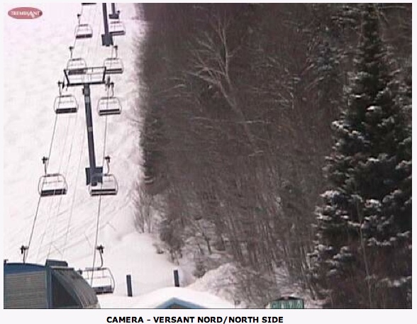 Web Cam Snap Shot Courtesy of Tremblant.ca