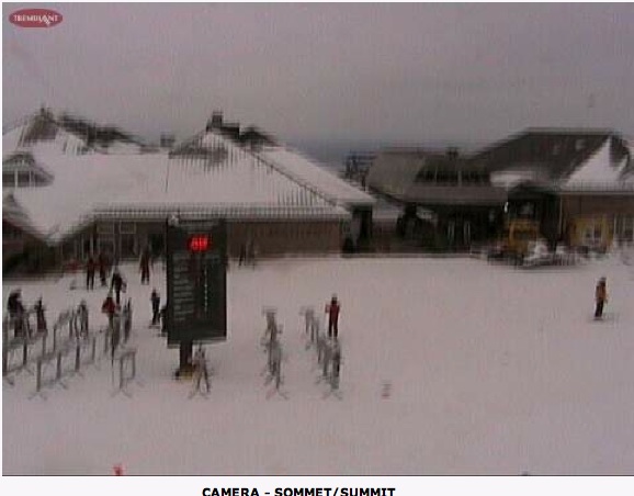 Web Cam Snap Shot, Courtesy of Tremblant.ca