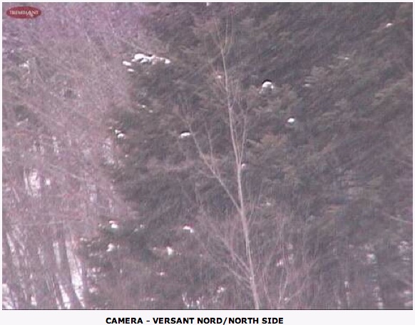Web Cam Snap Shot Courtesy of Tremblant.ca