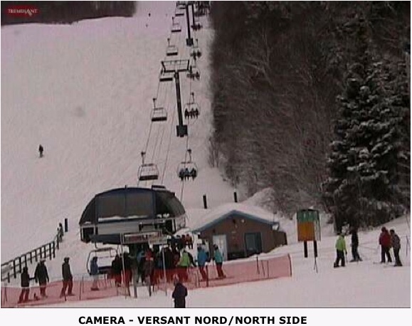 Web Cam Snap Shot Courtesy of Tremblant.ca