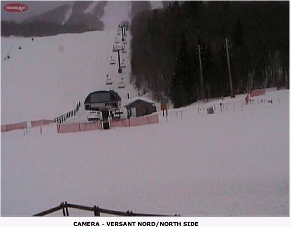 Web Cam Snap Shot Courtesy of Tremblant.ca