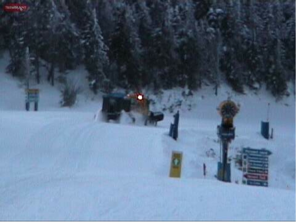 Web Cam Snap Shot Courtesy of Tremblant.ca