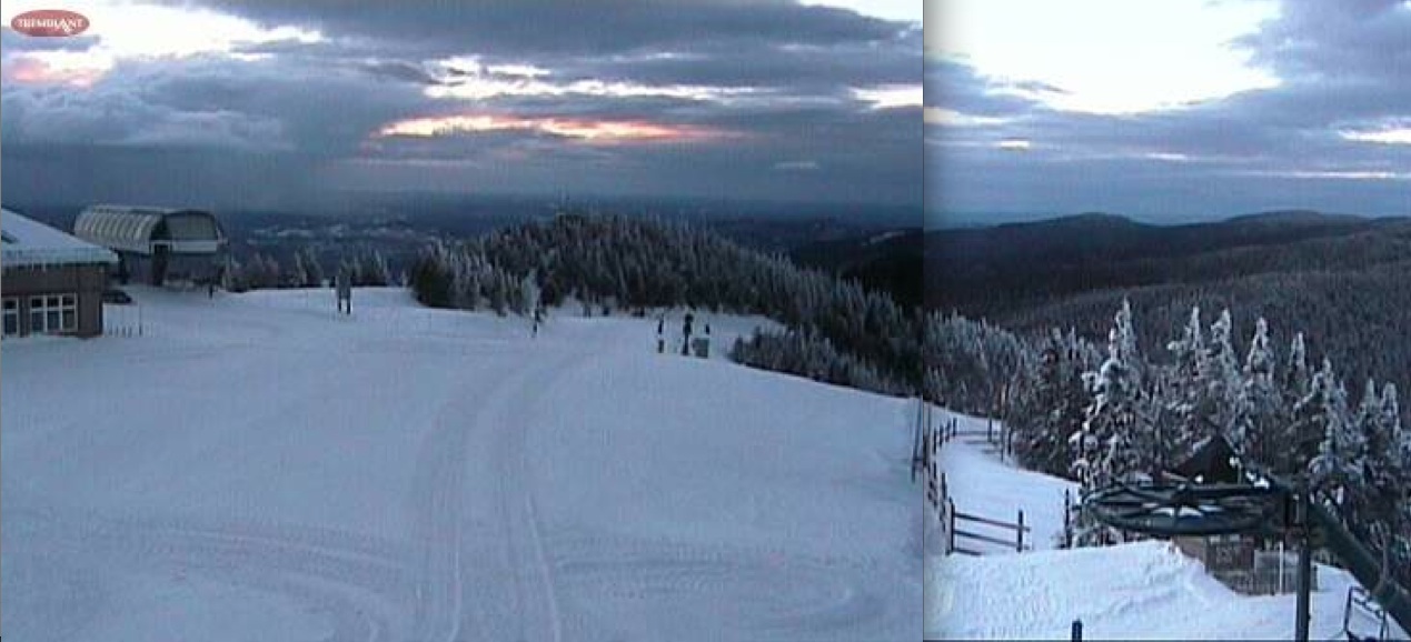 Web Cam Snap Shot Courtesy of Tremblant.ca
