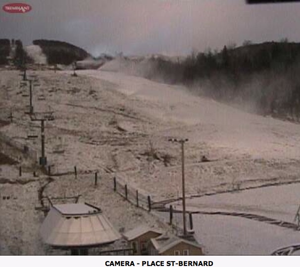 Web Cam Snap Shot, Courtesy of Tremblant.ca