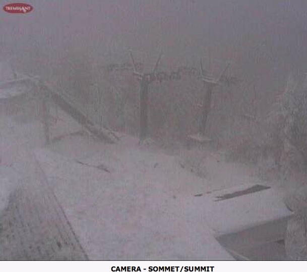 Web Cam Snap Shot, Courtesy of Tremblant.ca