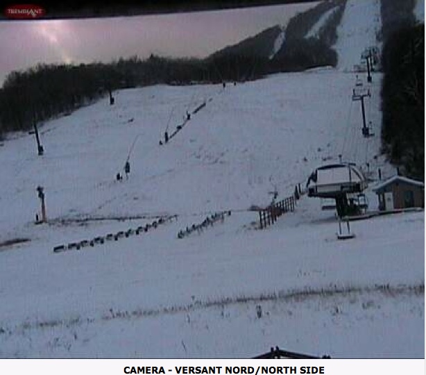 Web Cam Snap Shot, Courtesy of Tremblant.ca