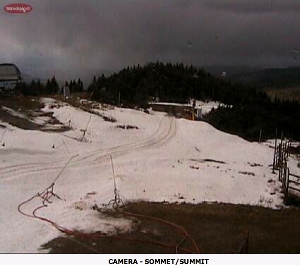 Web Cam Snap Shot Courtesy of Tremblant.ca