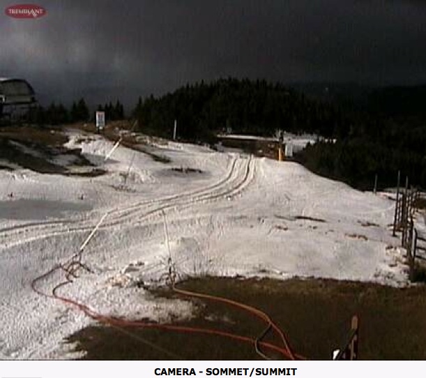 Web Cam Snap Shot Courtesy of Tremblant.ca