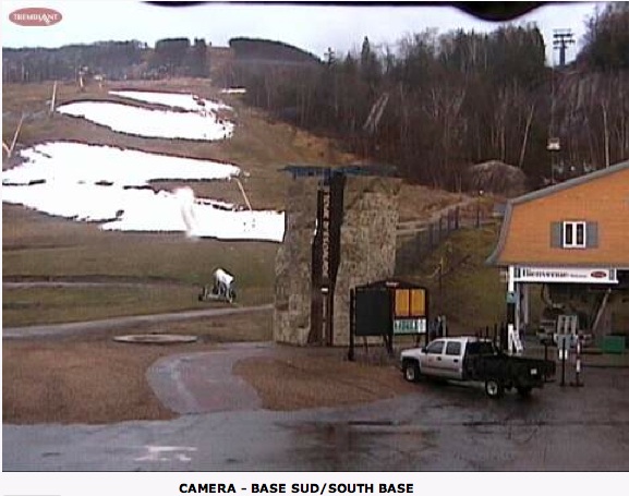 Web Cam Snap Shot Courtesy of Tremblant.ca