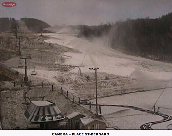 Web Cam Snap Shot Courtesy of Tremblant.ca