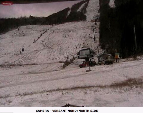 Web Cam Snap Shot Courtesy of Tremblant.ca