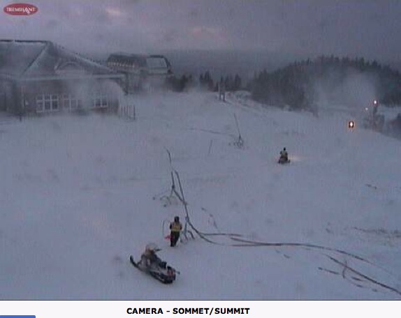 Web Cam Snap Shot Courtesy of Tremblant.ca