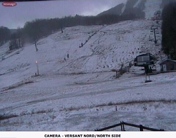 Web Cam Snap Shot Courtesy of Tremblant.ca