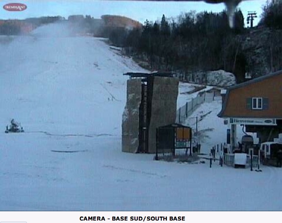 Web Cam Snap Shot Courtesy Tremblant.ca