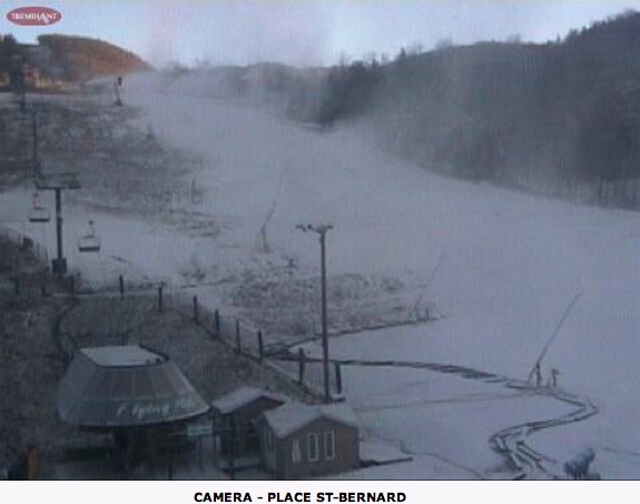 Web Cam Snap Shot Courtesy Tremblant.ca