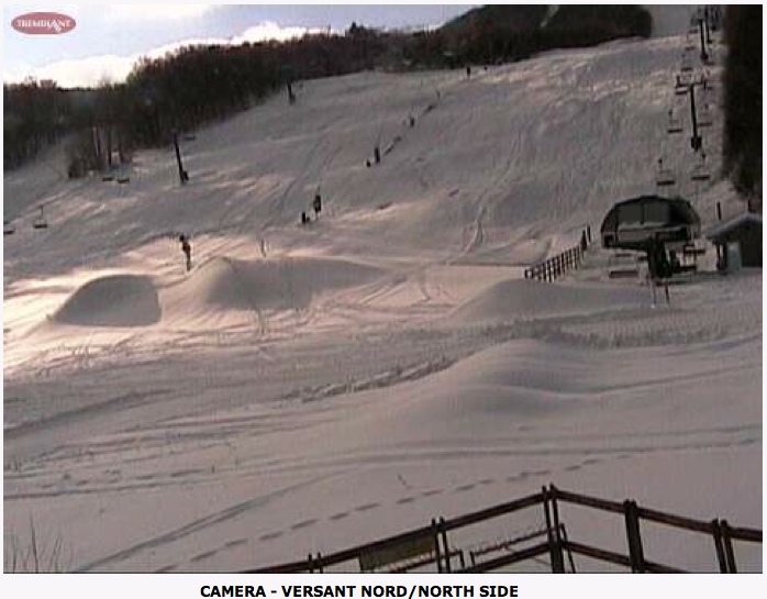 Web Cam Snap Shot Courtesy of Tremblant.ca