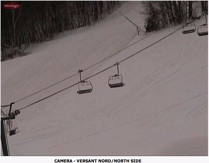 Web Cam Snap Shot Courtesy of Tremblant.ca